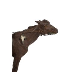 Carl Kauba Austrian Vienna Bronze Sculpture of Indian Warrior on Horseback - 4463086