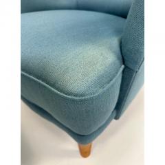 Carl Malmsten 1950s Carl Malmsten Lounge Chair and Ottoman - 4214998