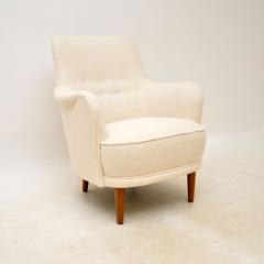 Carl Malmsten 1960s Vintage Swedish Samsas Armchair by Carl Malmsten - 3112651