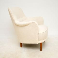 Carl Malmsten 1960s Vintage Swedish Samsas Armchair by Carl Malmsten - 3112652