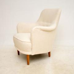 Carl Malmsten 1960s Vintage Swedish Samsas Armchair by Carl Malmsten - 3112654