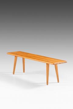 Carl Malmsten Bench Model Visings Produced by Svensk Fur - 1924075