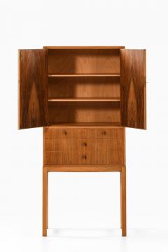 Carl Malmsten Cabinet Model Lillbo in Walnut by Carl Malmsten 1950s - 4443398
