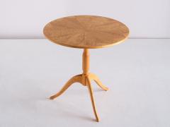 Carl Malmsten Carl Malmsten Berg Three Legged Side Table in Masur Birch Sweden 1950s - 2326273