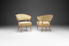 Carl Malmsten Carl Malmsten Jonas Love Armchairs for AB Carl Malmsten Sweden 1960s - 3112882