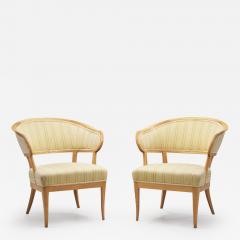 Carl Malmsten Carl Malmsten Jonas Love Armchairs for AB Carl Malmsten Sweden 1960s - 3130611
