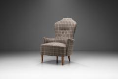 Carl Malmsten Farmor Armchair by Carl Malmsten for O H Sj gren Sweden 1950s - 3168404