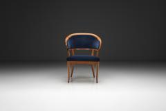Carl Malmsten Jonas Love Armchair with Upholstery by Carl Malmsten Sweden Mid 20th Century - 4617117