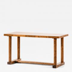 Carl Malmsten Library Table in Birch by Carl Malmsten 1920s - 4555787