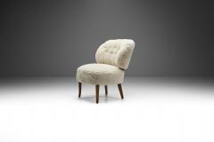 Carl Malmsten Mid Century Gamla Berlin Easy Chair by Carl Malmsten Sweden 1940s - 4229030