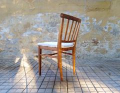 Carl Malmsten Midcentury Set of 4 Carl Malmsten Chairs Dining in Pine Sweden 1940s - 2265072