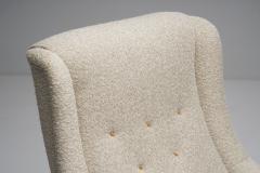 Carl Malmsten Oskar Armchair by Carl Malmsten for O H Sj gren Sweden 1930s - 4604480