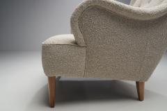 Carl Malmsten Oskar Armchair by Carl Malmsten for O H Sj gren Sweden 1930s - 4604482