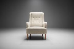 Carl Malmsten Pair of Carl Malmsten Oskar Armchairs for O H Sj gren Sweden 1930s - 4711027