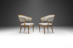 Carl Malmsten Pair of Jonas Love Armchairs by Carl Malmsten Sweden 20th Century - 3683694
