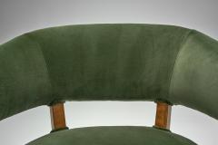 Carl Malmsten Pair of Lata Greven Armchairs by Carl Malmsten for O H Sj gren Sweden 1950s - 4515710