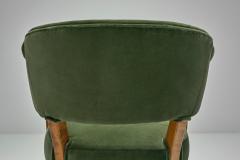 Carl Malmsten Pair of Lata Greven Armchairs by Carl Malmsten for O H Sj gren Sweden 1950s - 4515711