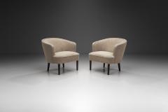 Carl Malmsten Pair of New Berlin Easy Chairs by Carl Malmsten Sweden 20th century - 3895752