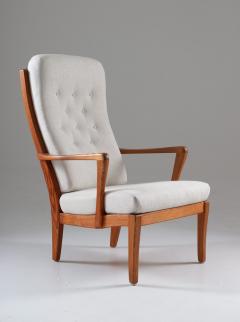 Carl Malmsten Pair of Scandinavian Midcentury Lounge Chairs by Carl Malmsten - 1620178