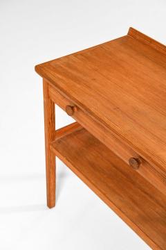 Carl Malmsten Pair of Side or Bedside Tables in Pine by Carl Malmsten 1940s - 4687901