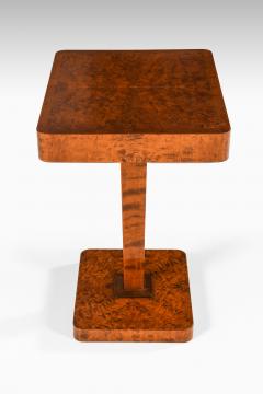 Carl Malmsten Rare Side Table in Birch and Brass by Carl Malmsten 1930s - 4557632