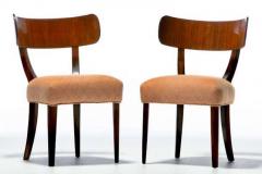 Carl Malmsten Set of Ten Klismos Dining Chairs by Carl Malmsten for Widdicomb circa 1940 - 3334605