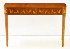 Carl Malmsten Swedish Carl Malmsten Mahogany and Fruitwood Console Circa 1950s - 867862