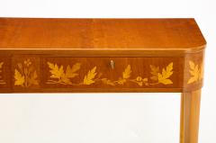 Carl Malmsten Swedish Carl Malmsten Mahogany and Fruitwood Console Circa 1950s - 867863