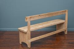 Carl Malmsten Swedish Designer Pine Bench 1970s - 4587307