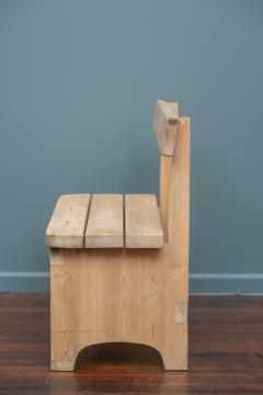 Carl Malmsten Swedish Designer Pine Bench 1970s - 4587316