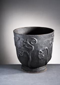 Carl Milles Carl Milles cast iron plant pot or jardiniere - 2030768