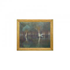Carl Moll Moll Painting Dammerung  - 4640836