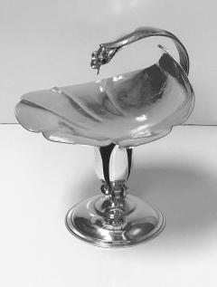 Carl Poul Petersen Carl Paul Petersen Sterling Silver Large Compote Montreal C 1940 - 1142577