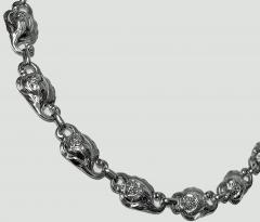 Carl Poul Petersen Carl Poul Petersen hand made Sterling Silver Necklace Montreal C 1940 - 1152433