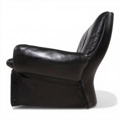 Carl Straub Carl Straub Leather Lounge Chair 1970 - 4749770