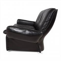 Carl Straub Carl Straub Leather Lounge Chair 1970 - 4749771