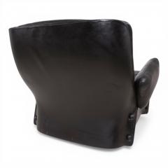 Carl Straub Carl Straub Leather Lounge Chair 1970 - 4749773