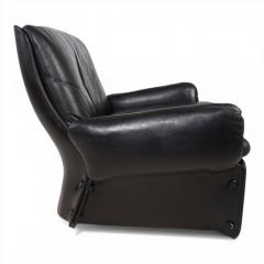 Carl Straub Carl Straub Leather Lounge Chair 1970 - 4749777
