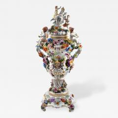 Carl Thieme 1901 Dresden Carl Thieme Monumental 27 Vase - 176960