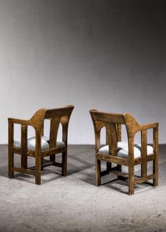Carl Westman Pair of Carl Westman Art Nouveau armchairs - 4739173