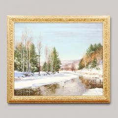 Carl Wuermer THE WINTRY RIVER - 1940929