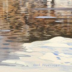 Carl Wuermer THE WINTRY RIVER - 1940931