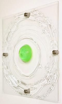 Carla Goldberg Carla Goldberg Glitter Green Cast and Poured Resin 2021 - 2841623