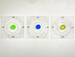 Carla Goldberg Carla Goldberg Glitter Green Cast and Poured Resin 2021 - 2841676