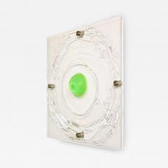 Carla Goldberg Carla Goldberg Glitter Green Cast and Poured Resin 2021 - 2841865