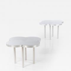 Carla Venosta Pair of Rotorquattro tables Prototypes - 2823192