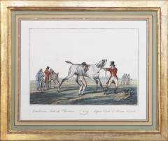 Carle Vernet COLLECTION OF SEVEN AQUATINT ENGRAVINGS OF HORSES AND RIDERS AFTER CARLE VERNET - 4704646