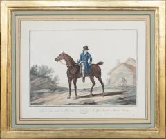Carle Vernet COLLECTION OF SEVEN AQUATINT ENGRAVINGS OF HORSES AND RIDERS AFTER CARLE VERNET - 4704649