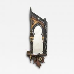 Carlo Bugatti Carlo Bugatti Wooden Wall Mirror 1900 - 3980899