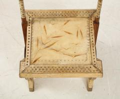 Carlo Bugatti RARE OAK AND PARCHMENT CHAIR BY CARLO BUGATTI - 2109999